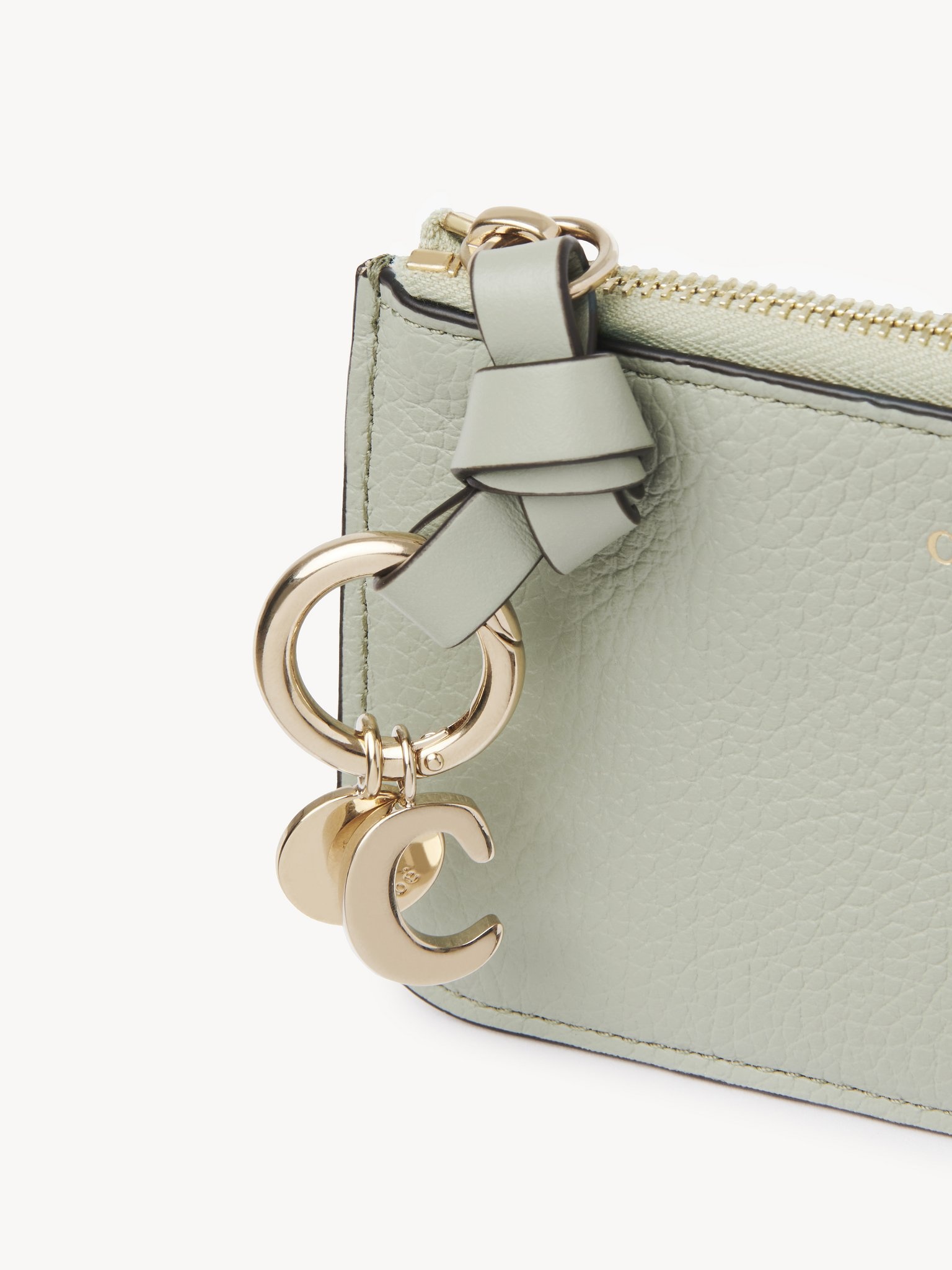 ALPHABET WALLET IN GRAINED LEATHER - 5