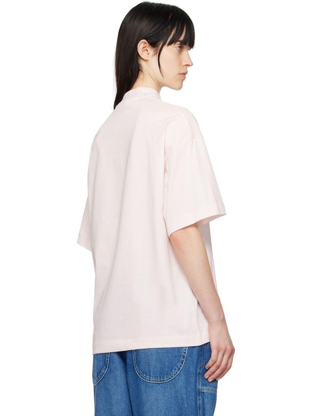 Pink 'Bear in Mind' Loose T-shirt - 3