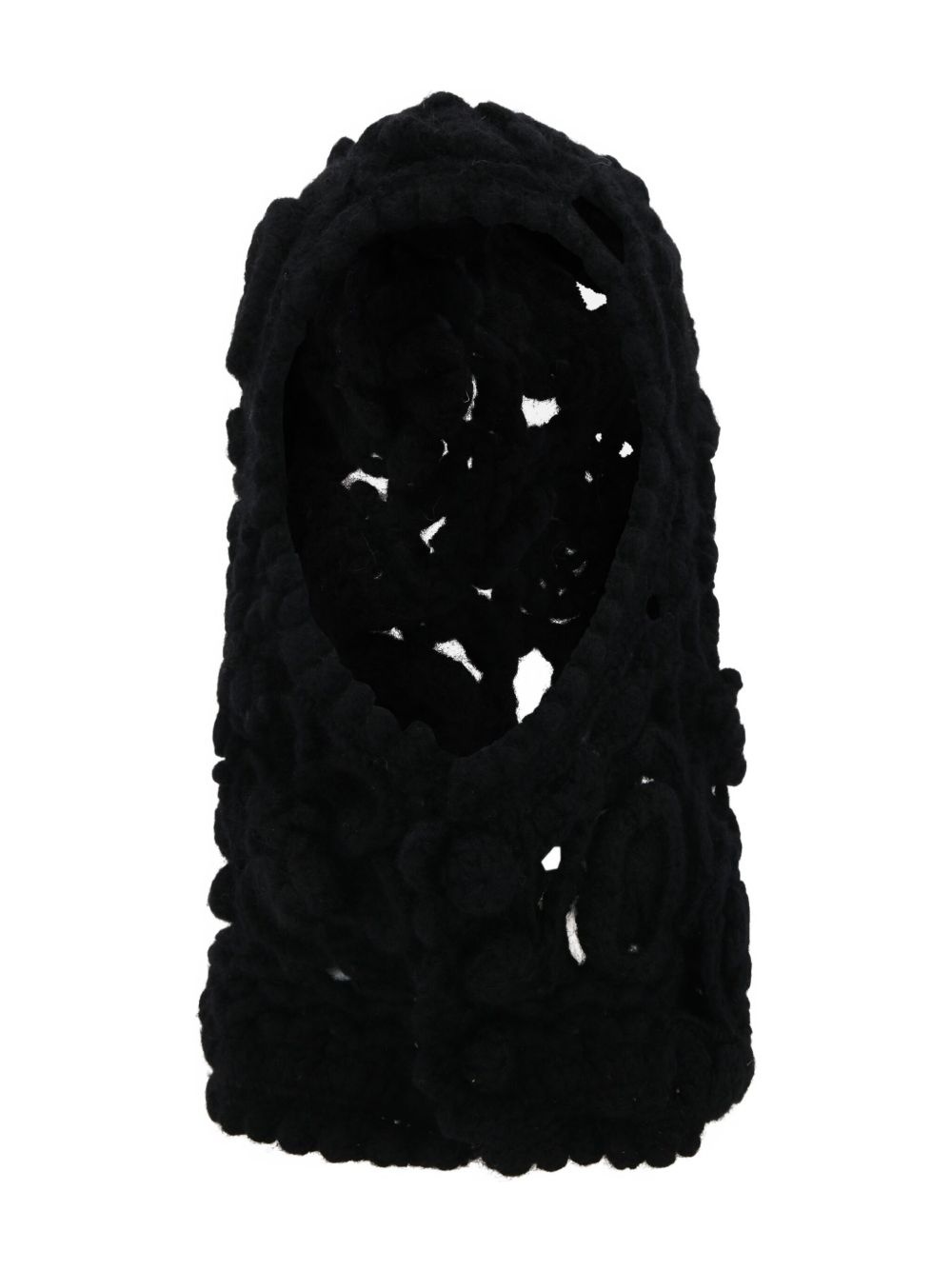 floral back-slit balaclava - 4