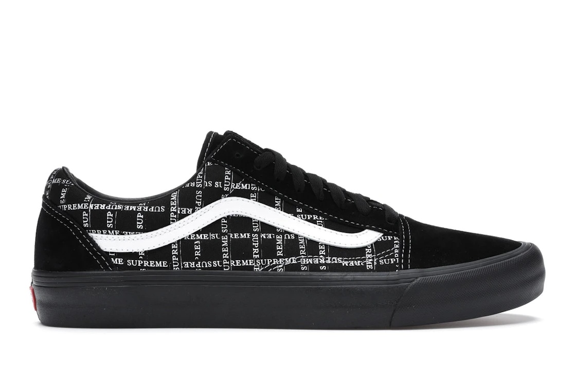 Vans Old Skool Supreme Grid Black - 1