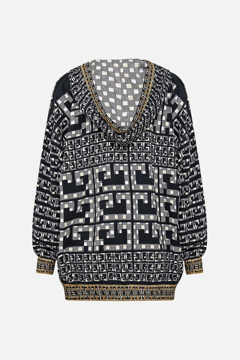 SILK HEM BAND BOYFRIEND HOODIE 7