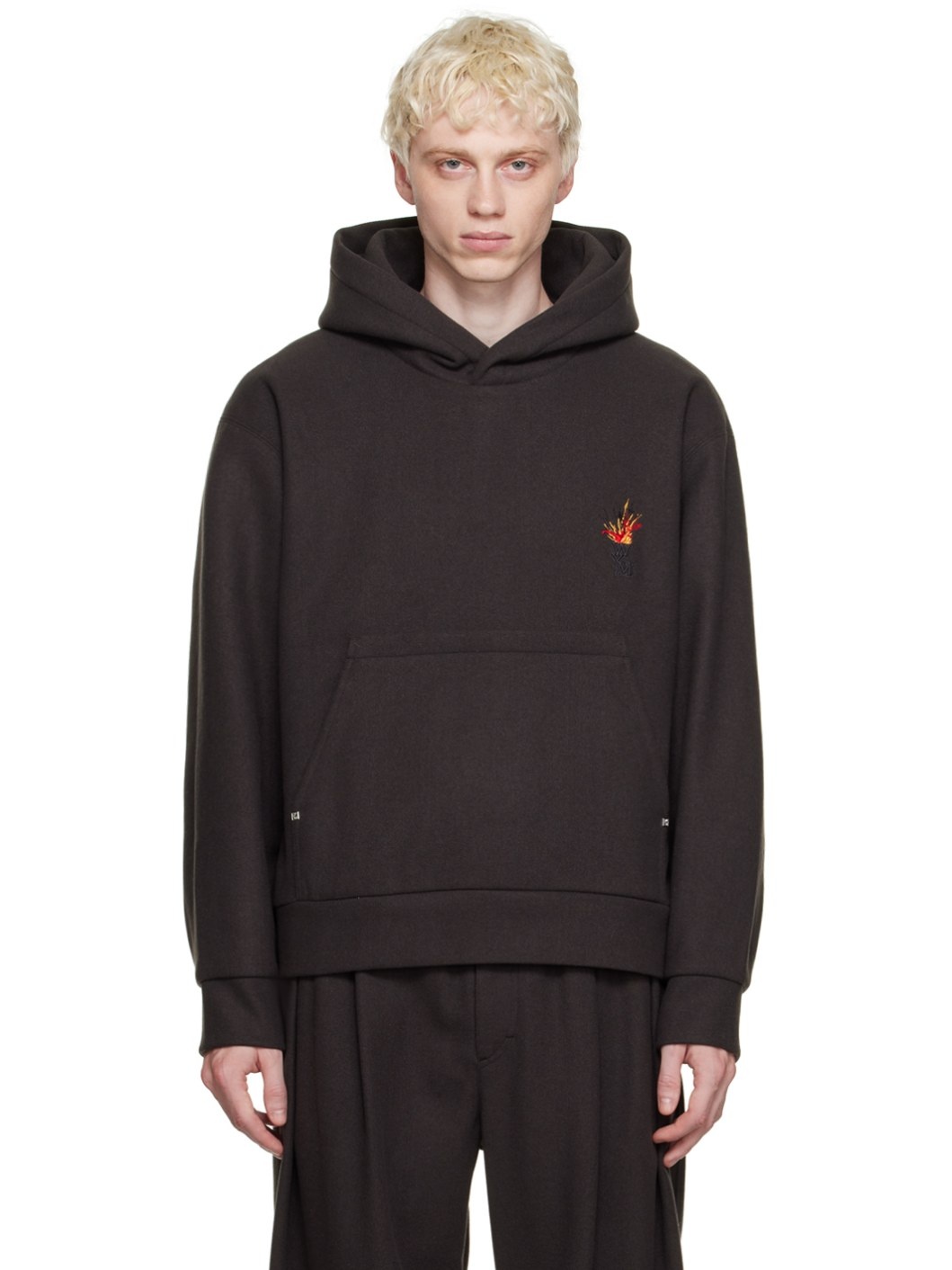 Gray Volcano Hoodie - 1
