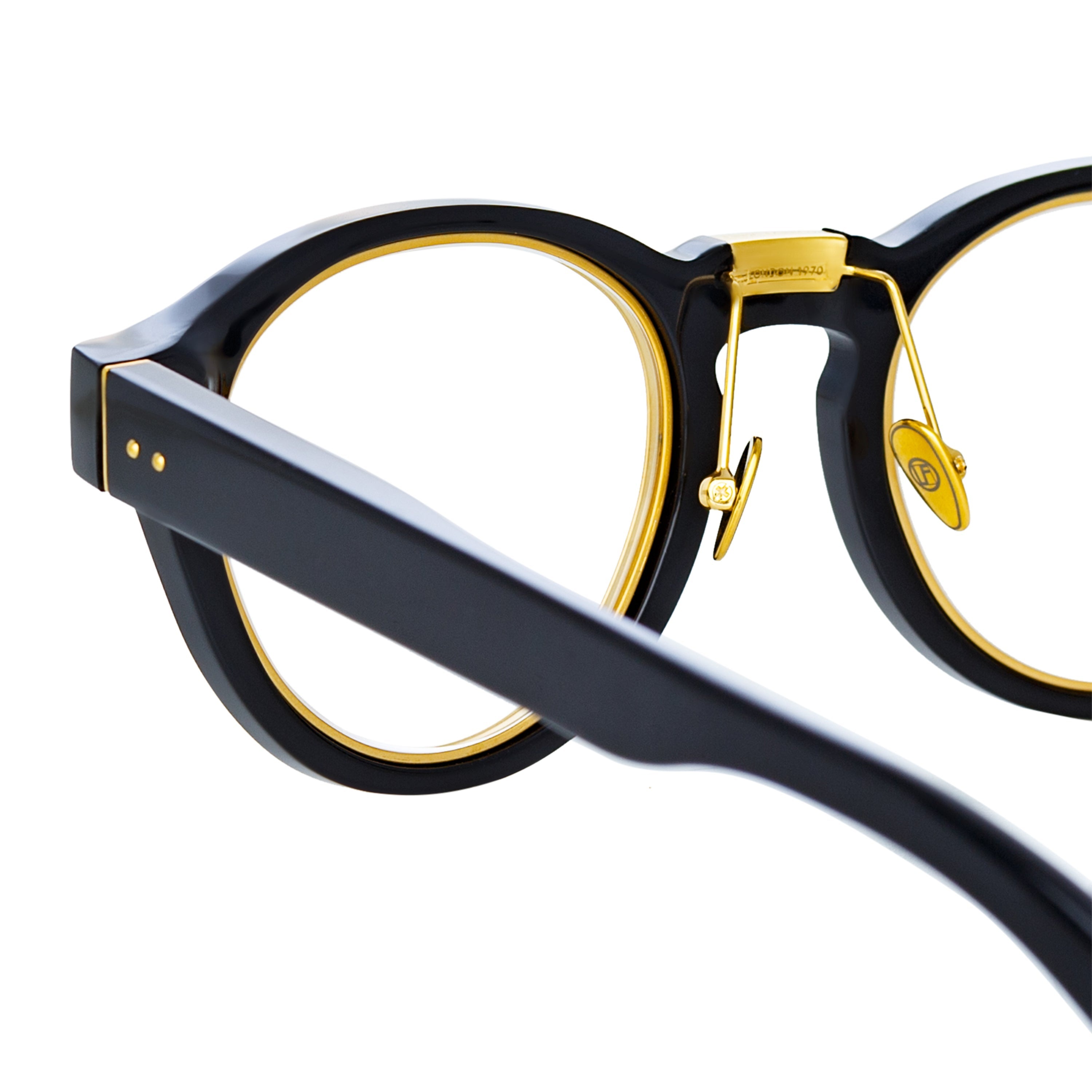 MORRIS OVAL OPTICAL FRAME IN BLACK - 4