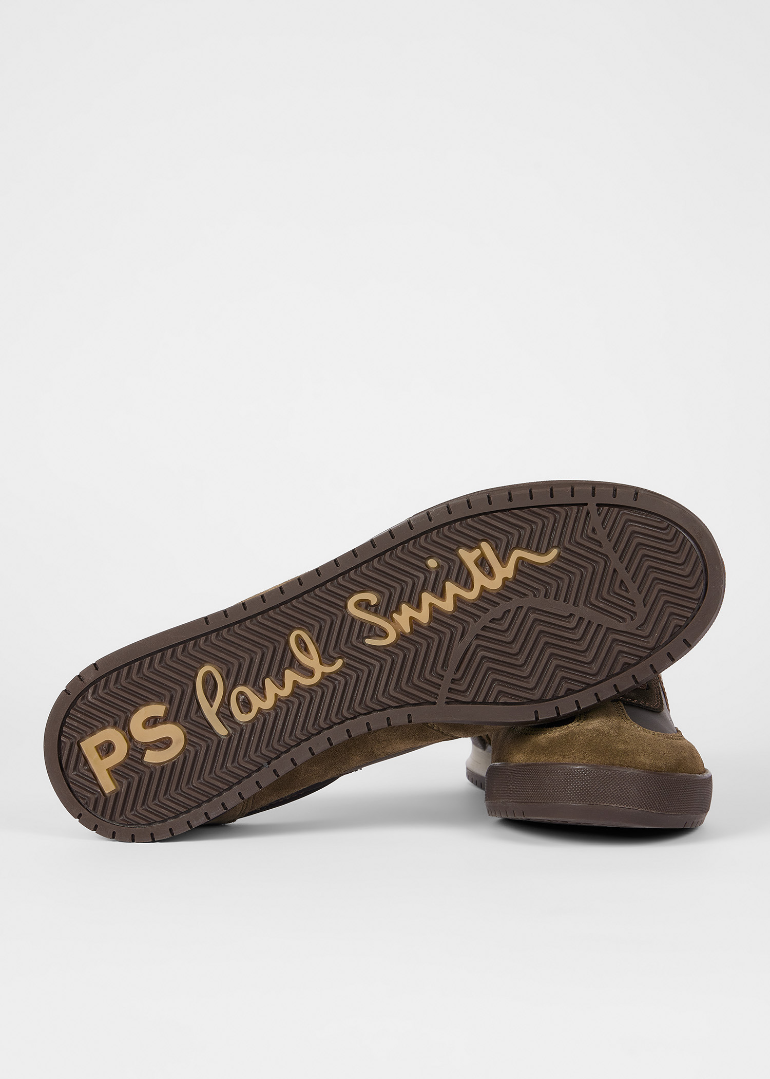 Khaki and Brown 'Dover' Trainers - 2