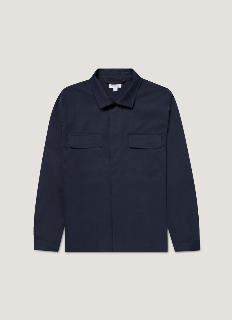 Cotton Cashmere Overshirt 1