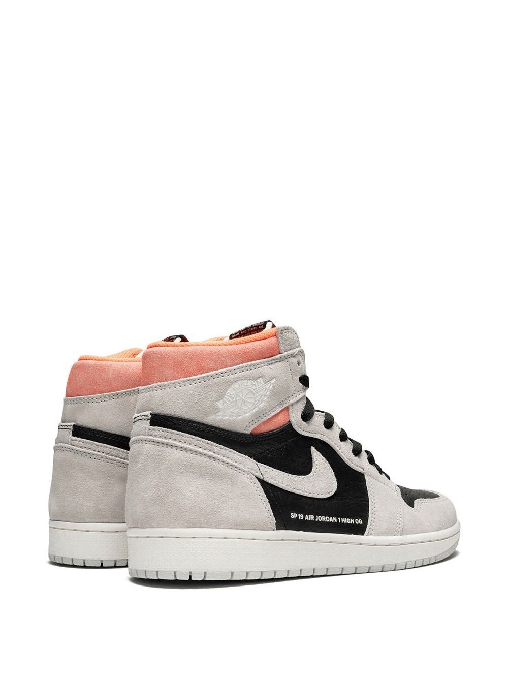 Air Jordan 1 Retro High OG neutral grey/hyper crimson - 3