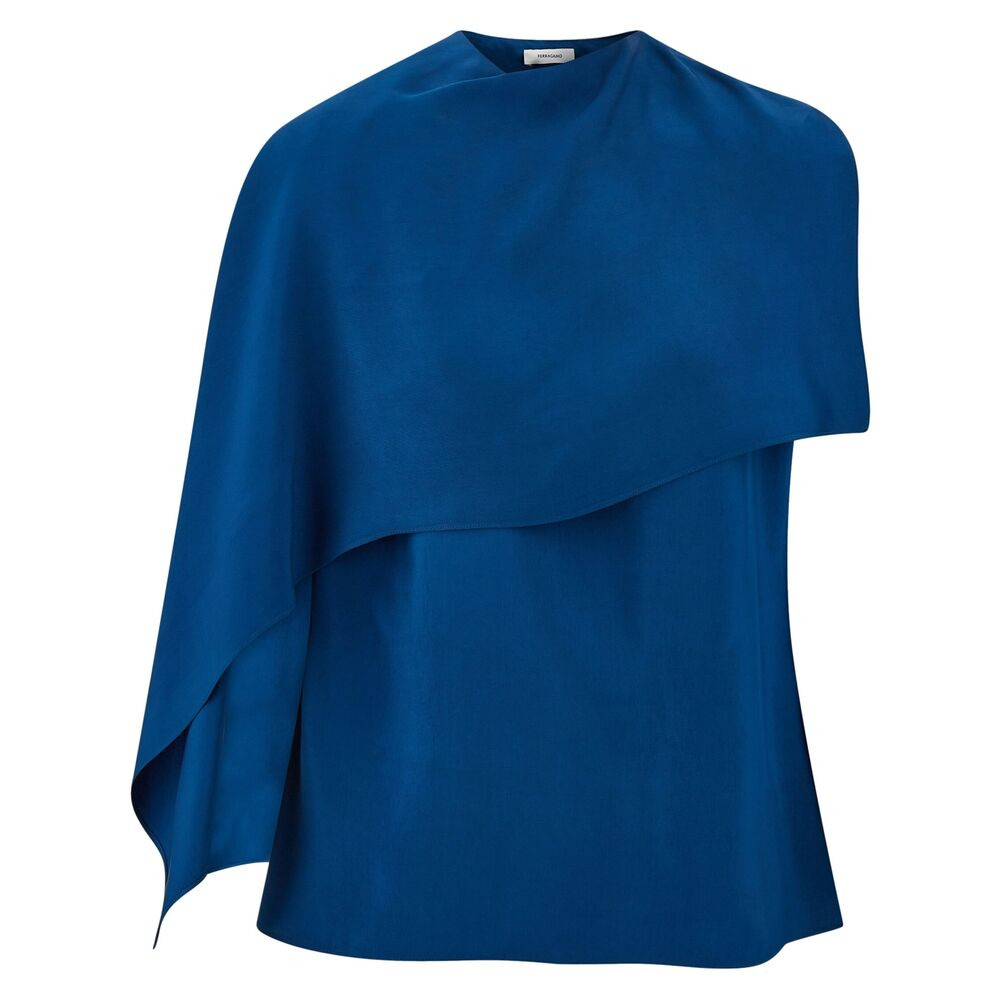 Ferragamo Blue Tops - Blouses Women - 1