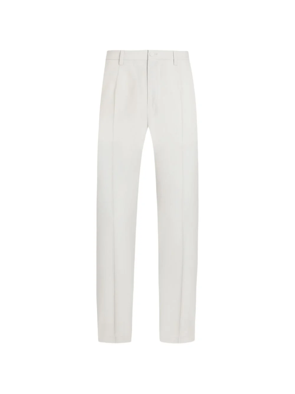 wool poplin trousers - 1