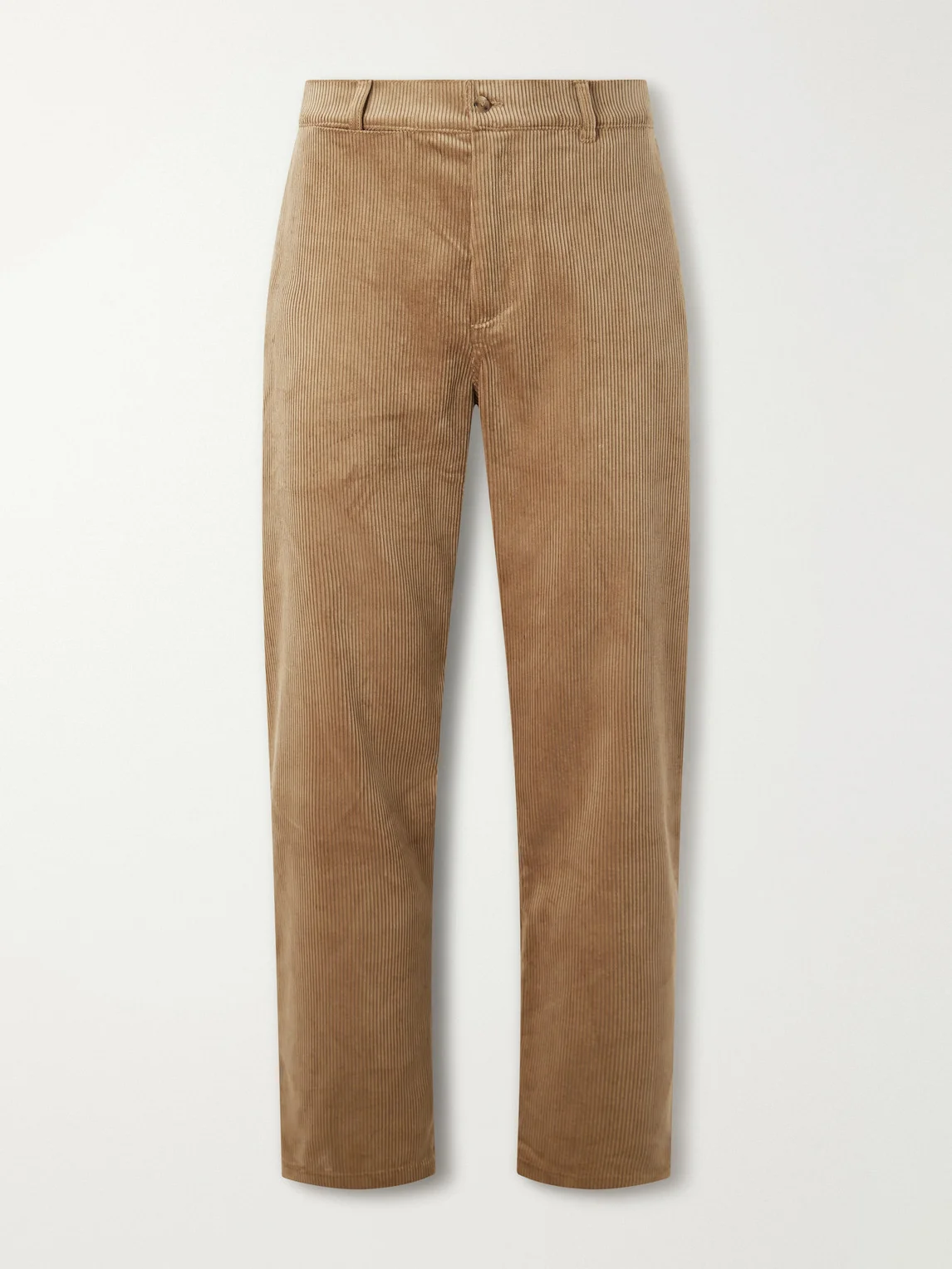 Straight-Leg Cotton-Corduroy Suit Trousers - 1
