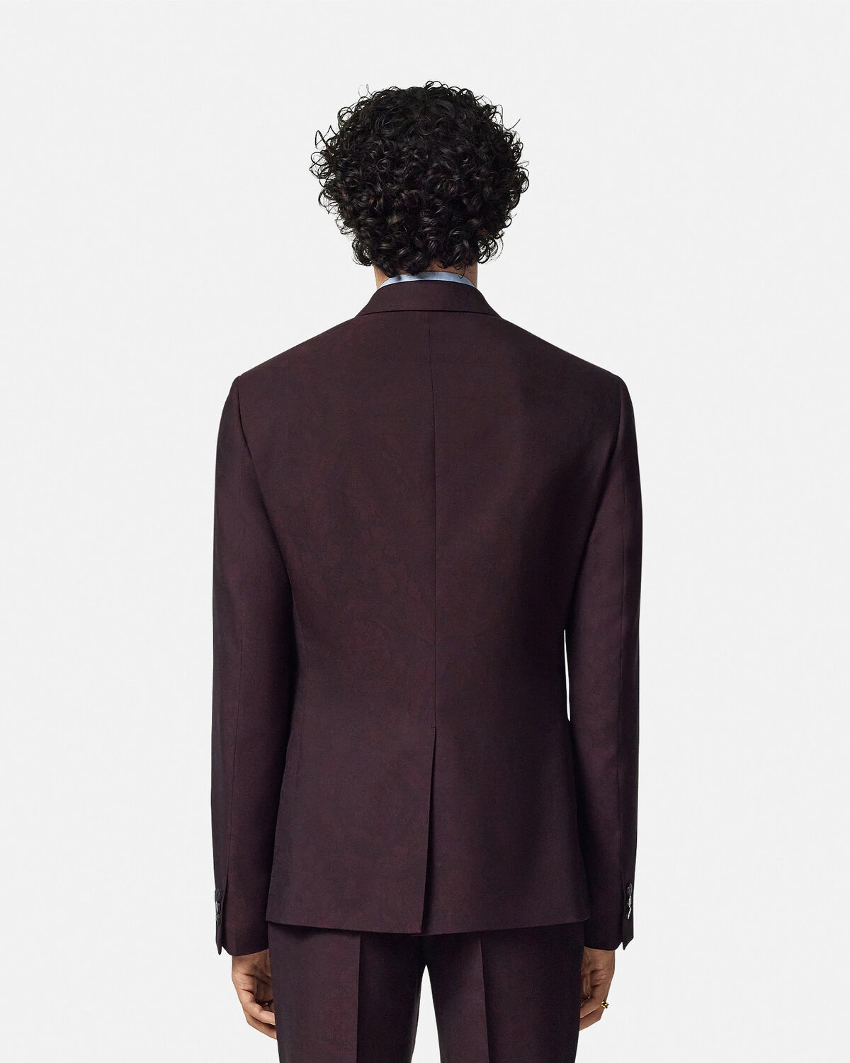 Barocco Jacquard Single-Breasted Blazer - 5