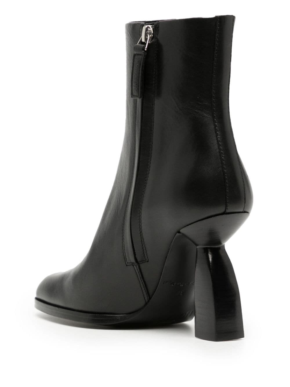 sculpted-heel ankle boots - 3