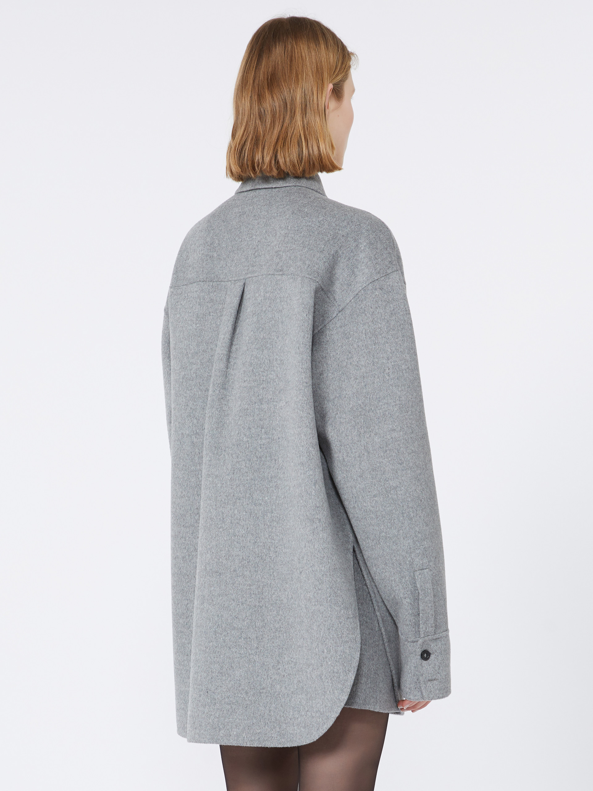 RIBER Oversized double cloth shirt - RUNWAY - 4
