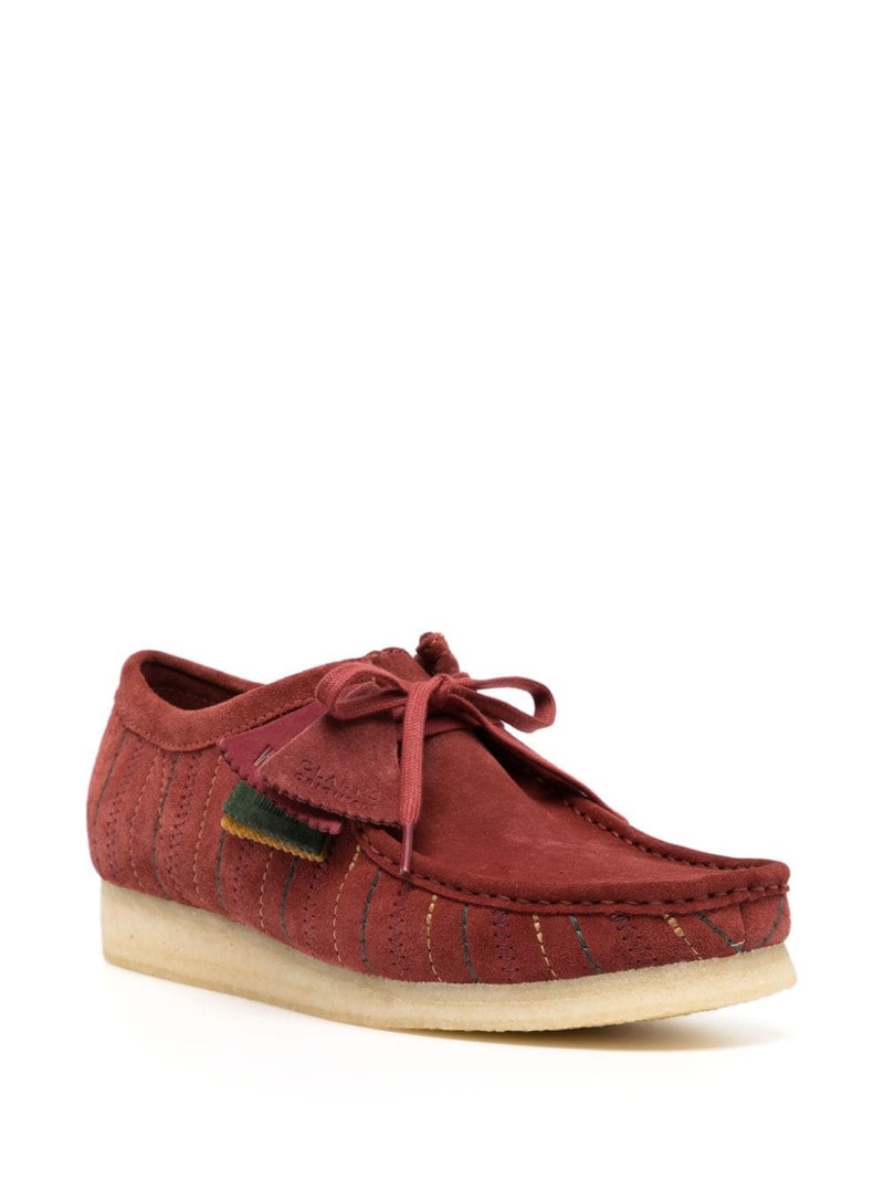 Clarks Originals Wallabee suede lace-up shoes outlook