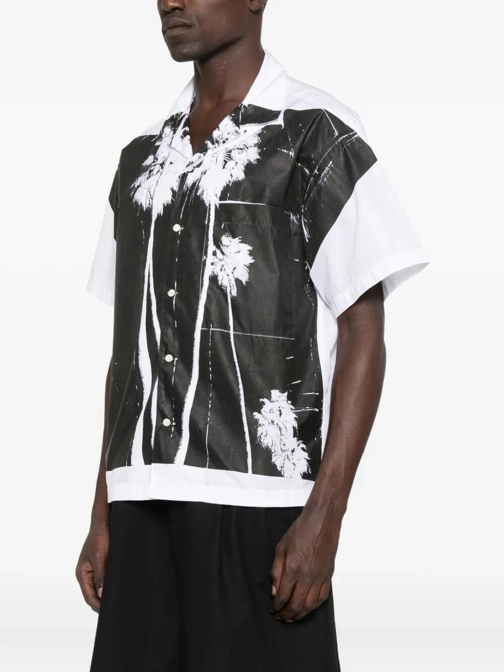 Palm Angels Men `Dec Palm Culture` Bowling Shirt - 5