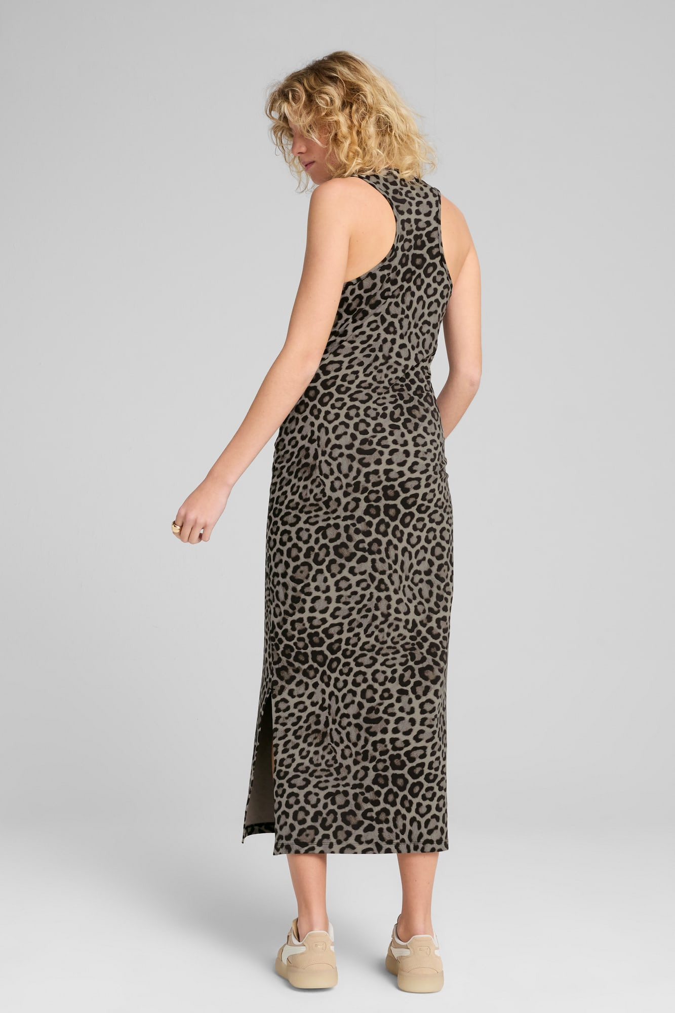 LEO LUXE Women's Slim All-Over Print Dress - 6