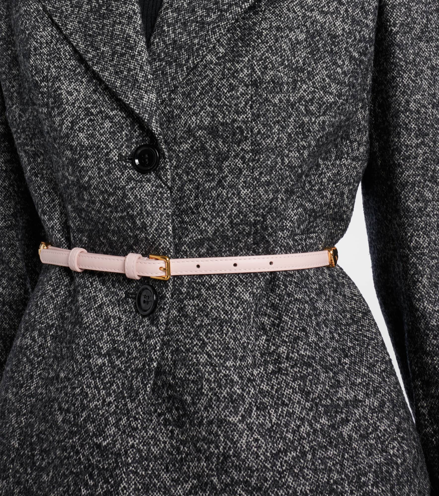 Embellished leather belt - 2