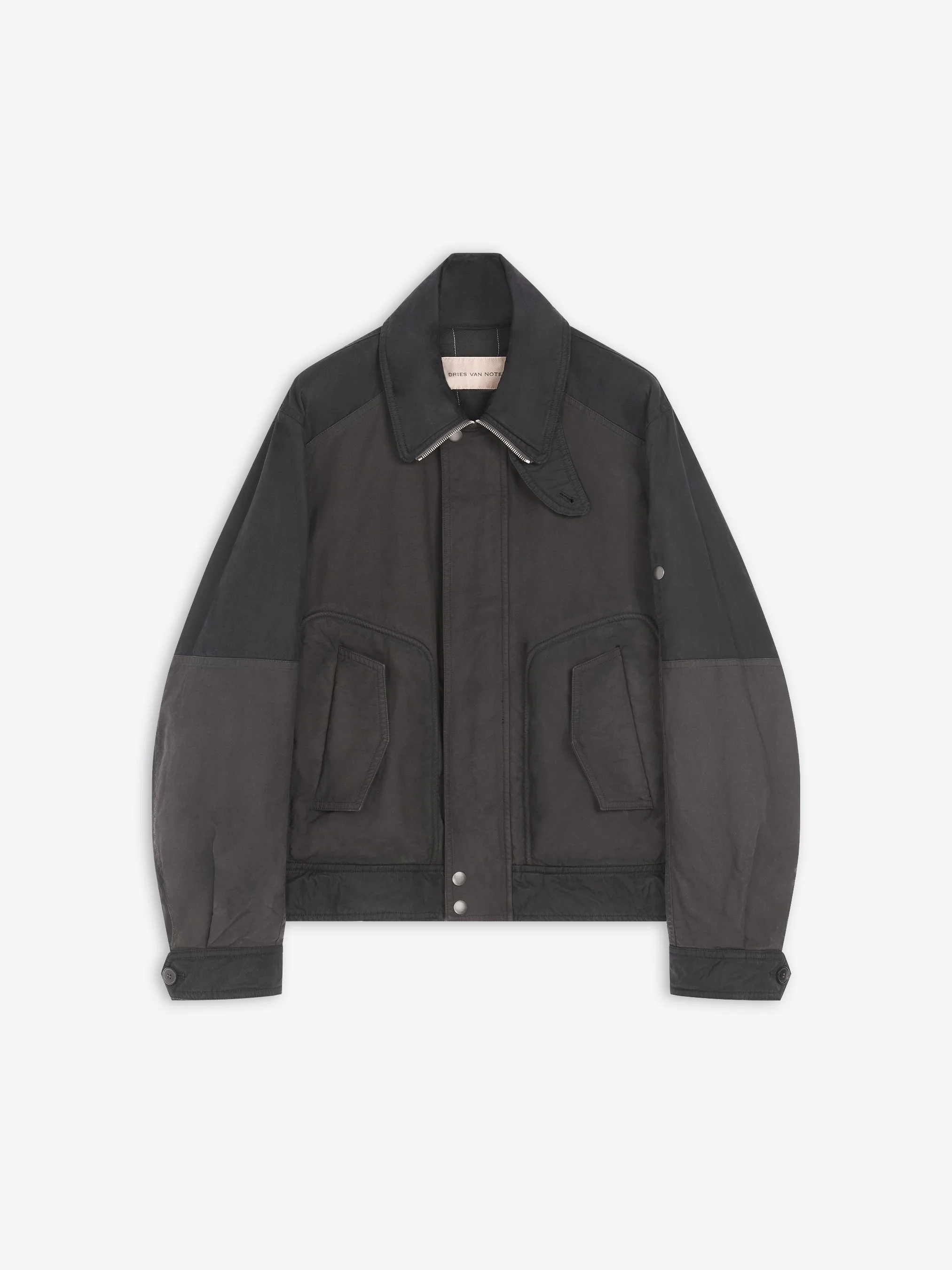 OVERDYED COTTON JACKET - 1