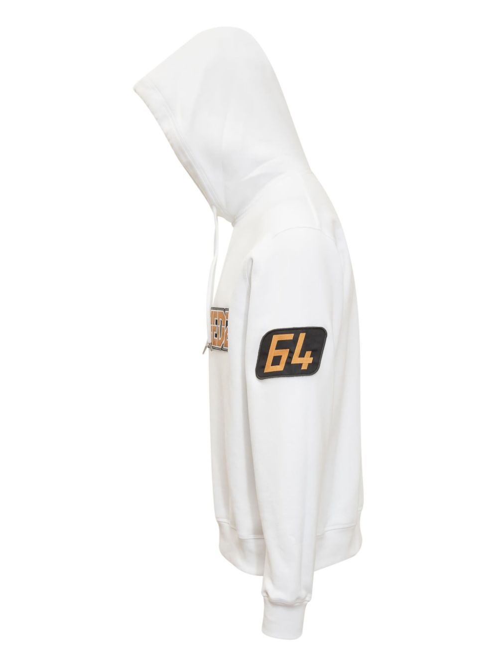 logo-appliqué hoodie - 3