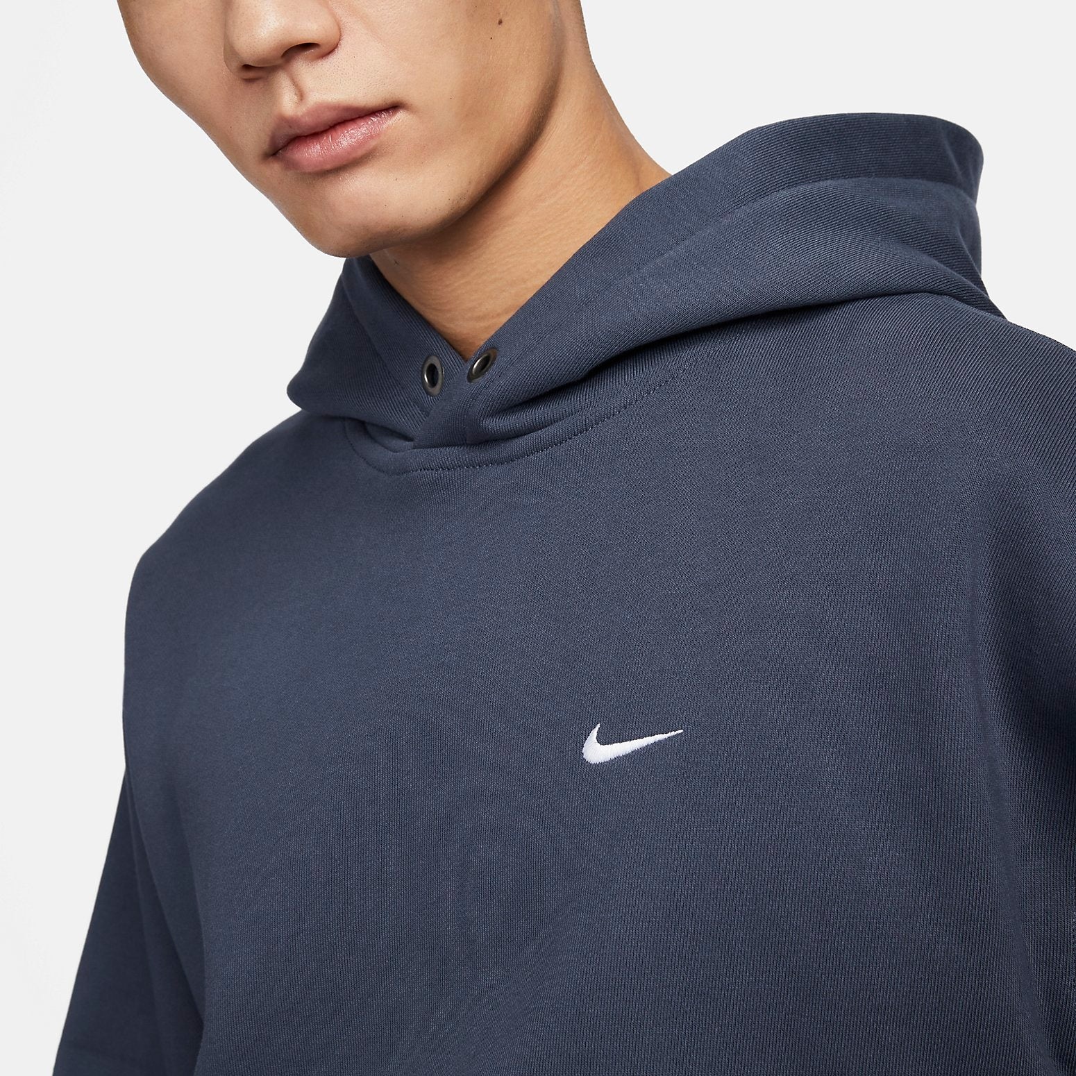 Nike Nike Sportswear Solo Swoosh Pullover Hoodie 'Navy' FN3348-437