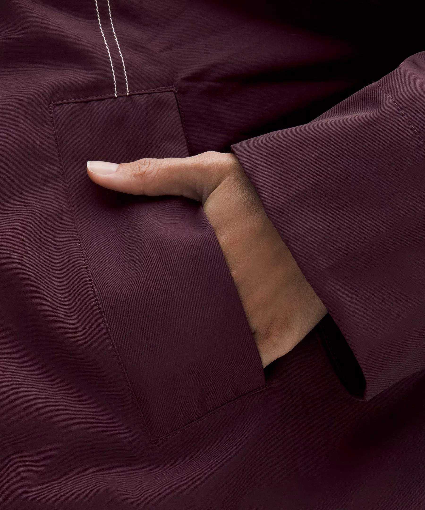 Water-Resistant Cropped Hooded Jacket - 5