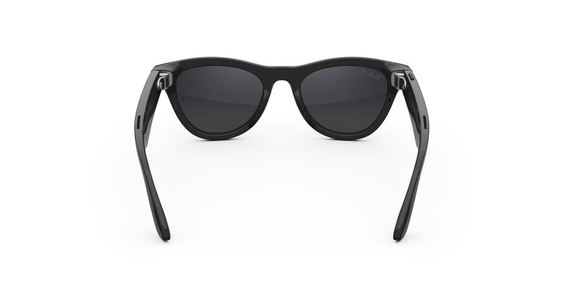 Ray-Ban Meta Skyler (Gen 2) Shiny Black Polar Gradient Graphite Lenses 4