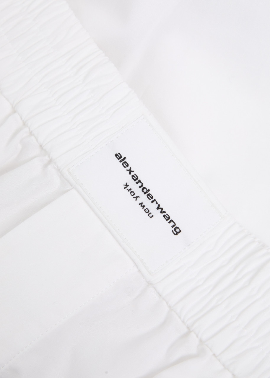 Alexanderwang.t Classic Boxer Cotton-poplin Shorts - 5