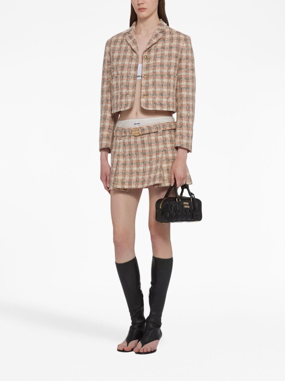 Arcadie matelassé leather bag - 2