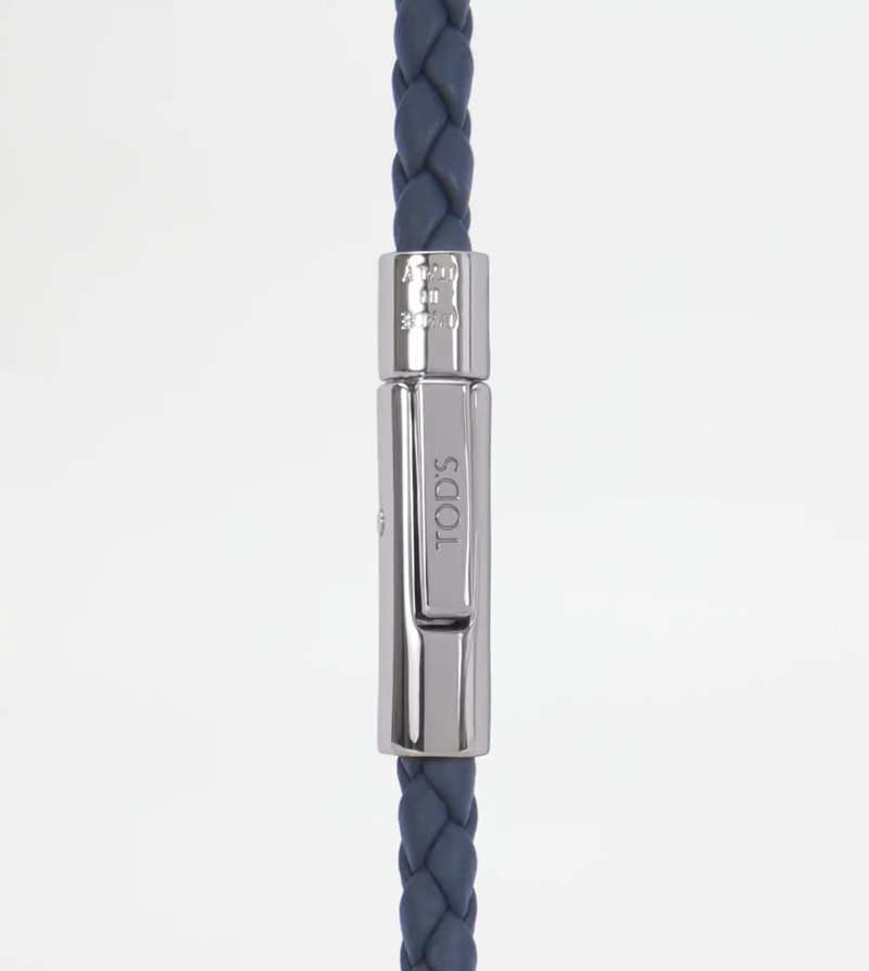 Tod's MYCOLORS BRACELET IN LEATHER - BLUE outlook