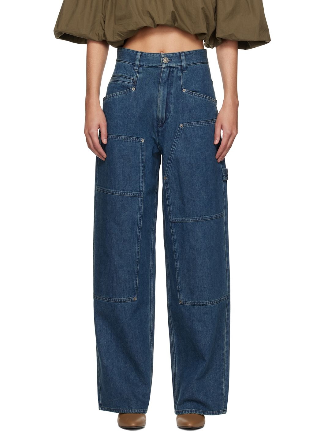 Blue Ophra Jeans - 1