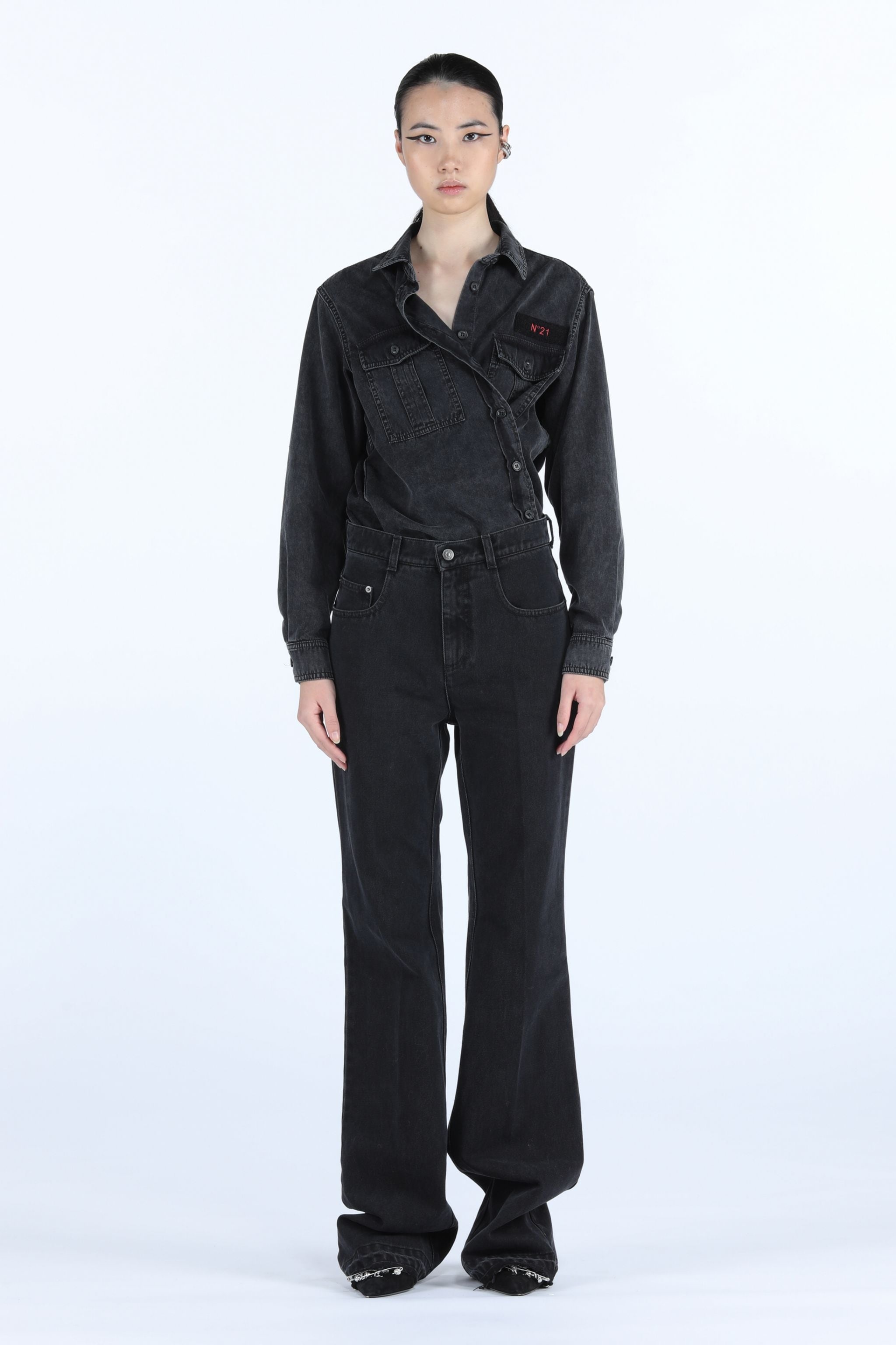 STRAIGHT-LEG JEANS - 4
