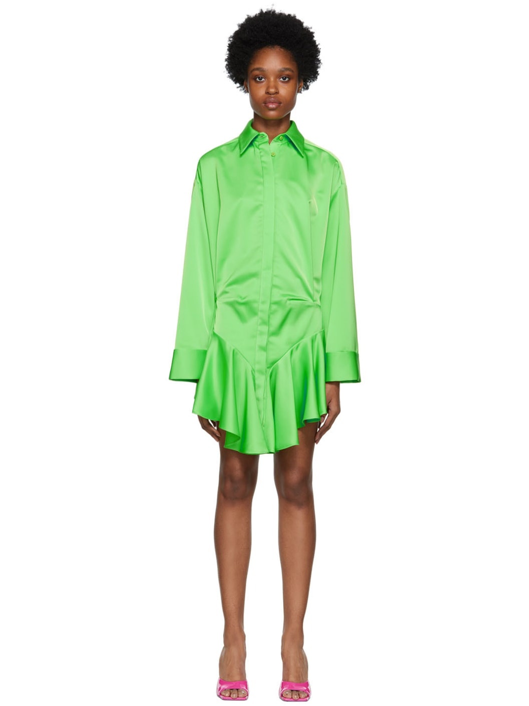 Green Candice Minidress - 1