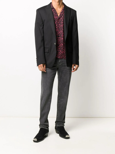 Balmain single-breasted blazer outlook