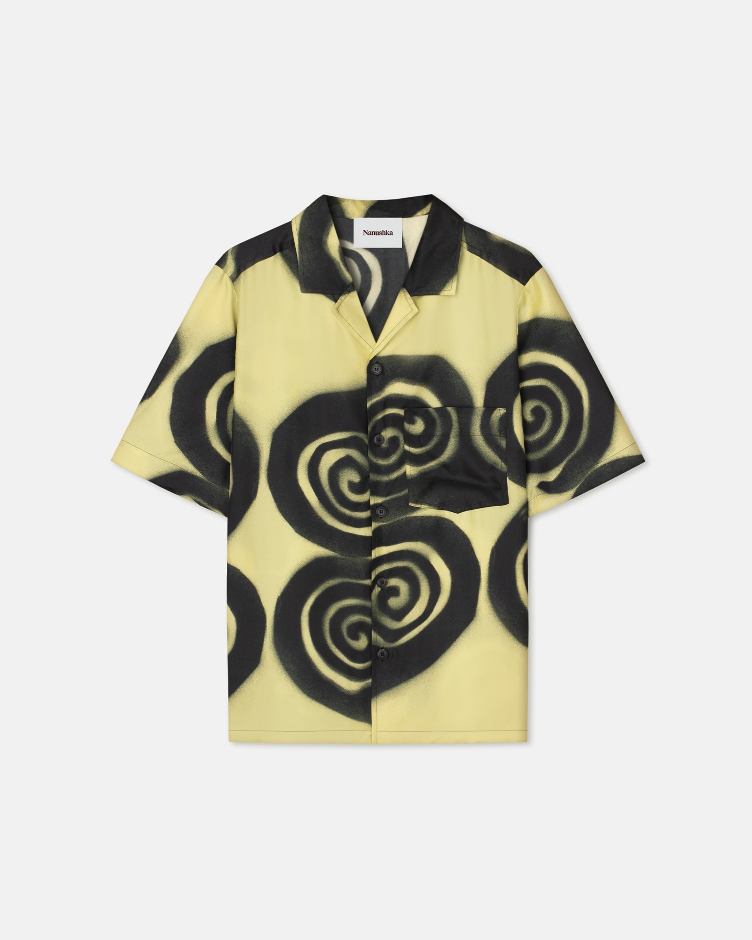 Printed Silk-Twill Shirt - 1