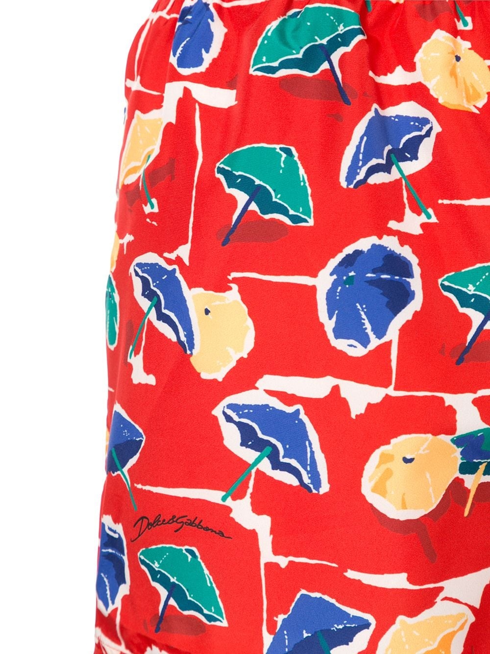 parasol print swim shorts - 3