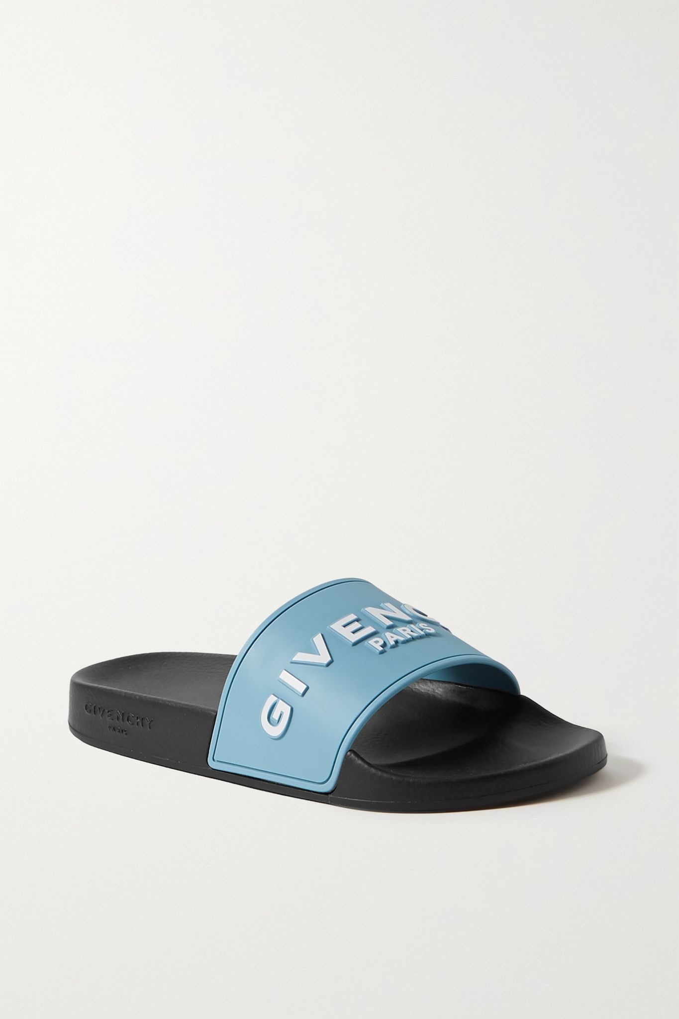 Logo-print rubber slides - 1