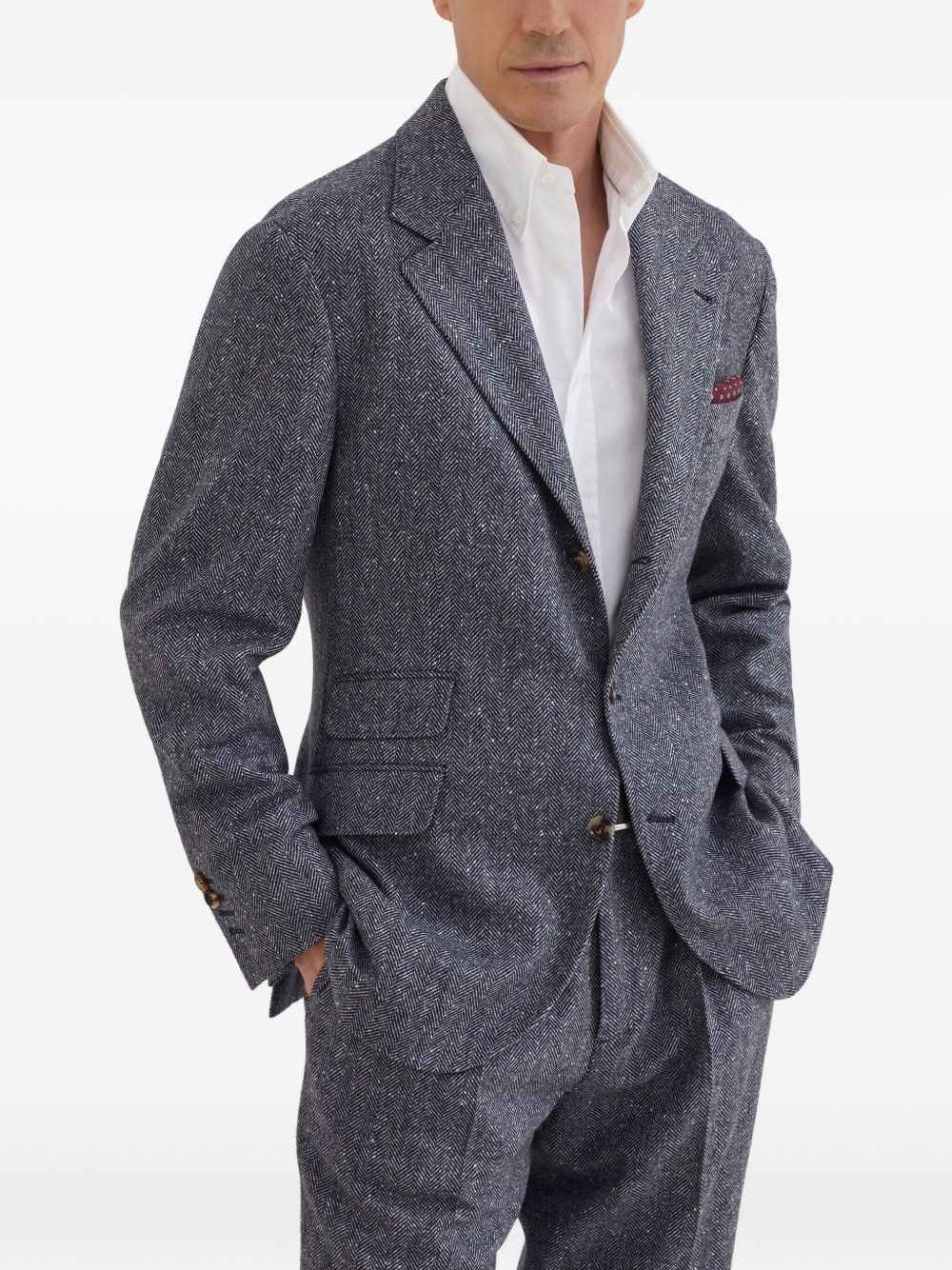 single-breasted blazer - 3