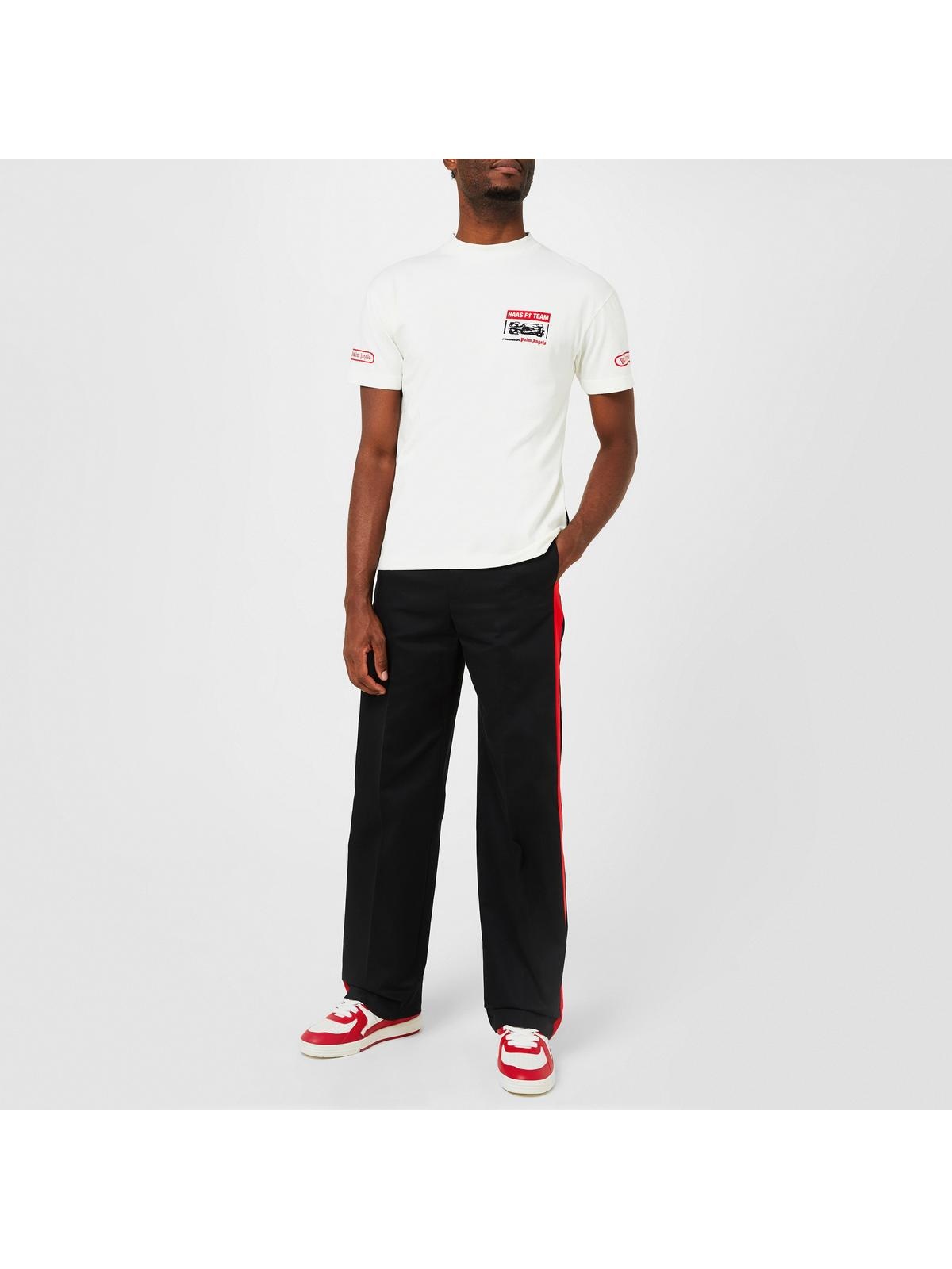 Palm Angels F1 RACE TEAM T SHIRT | cruisefashion | REVERSIBLE