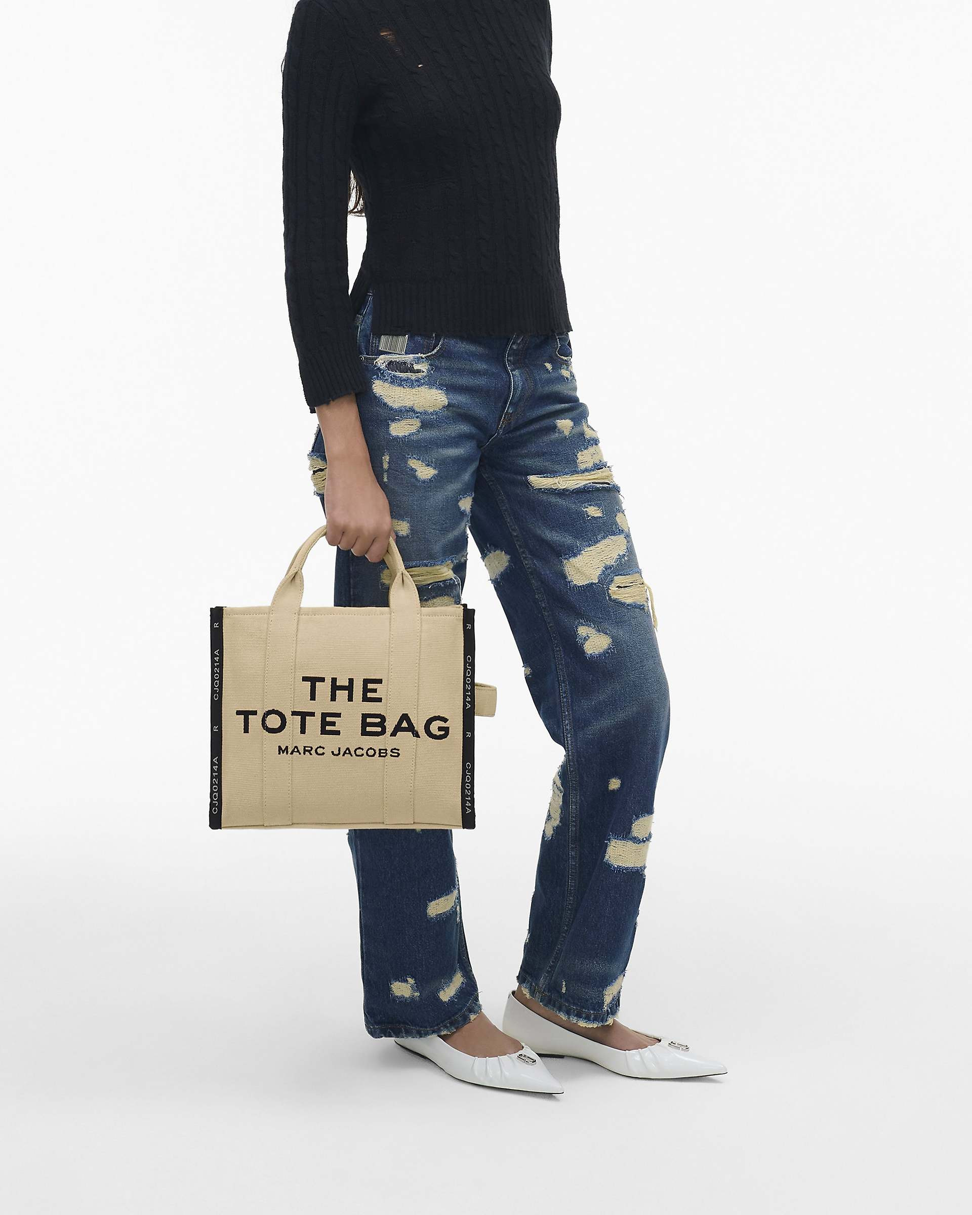 THE JACQUARD SMALL TOTE BAG - 9