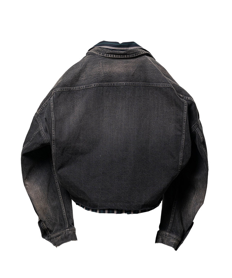 Triple Layered Denim Jacket 13