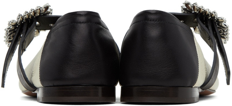 WALES BONNER Off-White Glide Ballerina Flats outlook