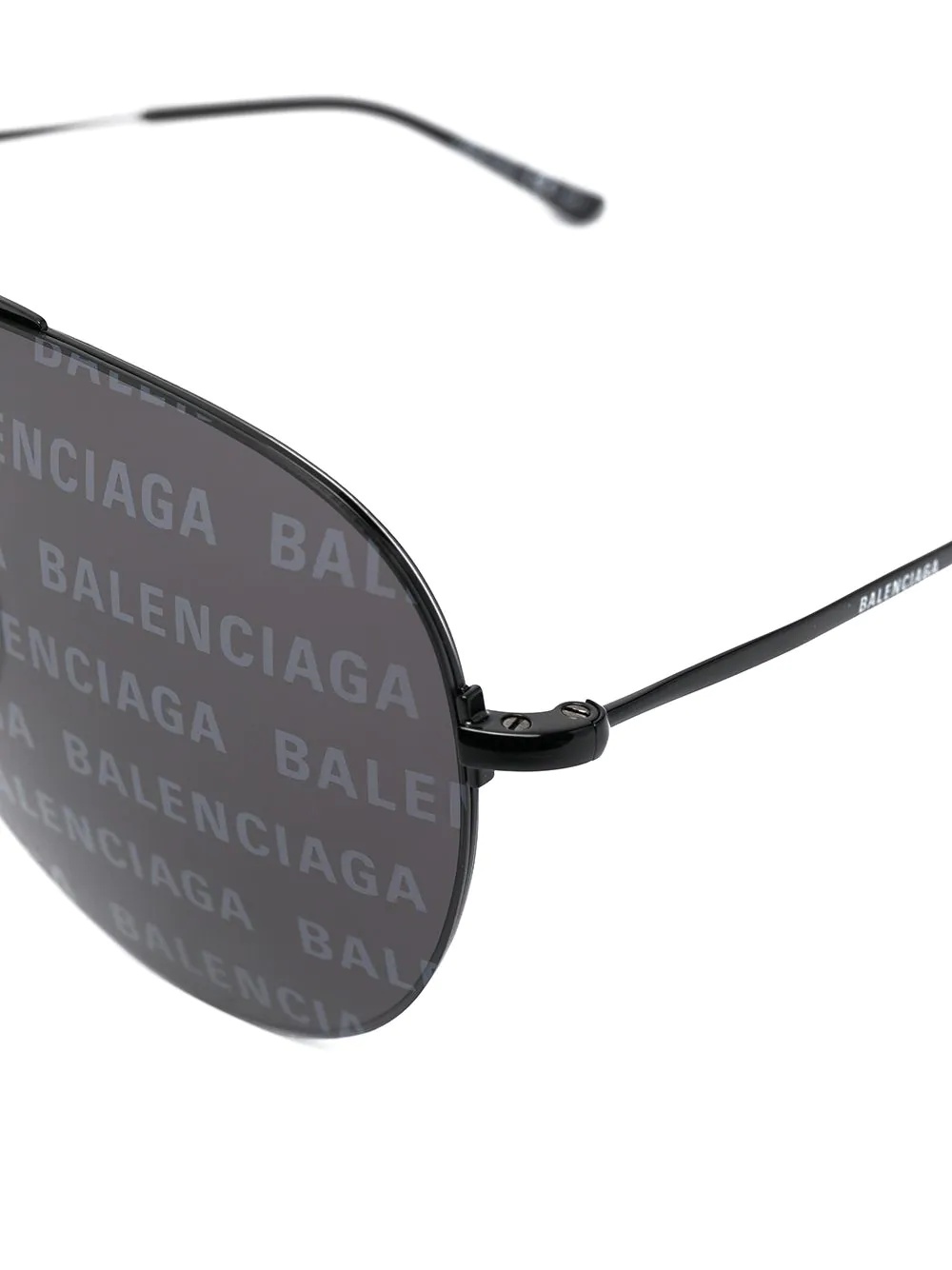 Invisible aviator-frame sunglasses - 3