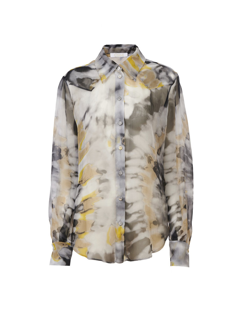 PRINTED WESTERN BLOUSE 1