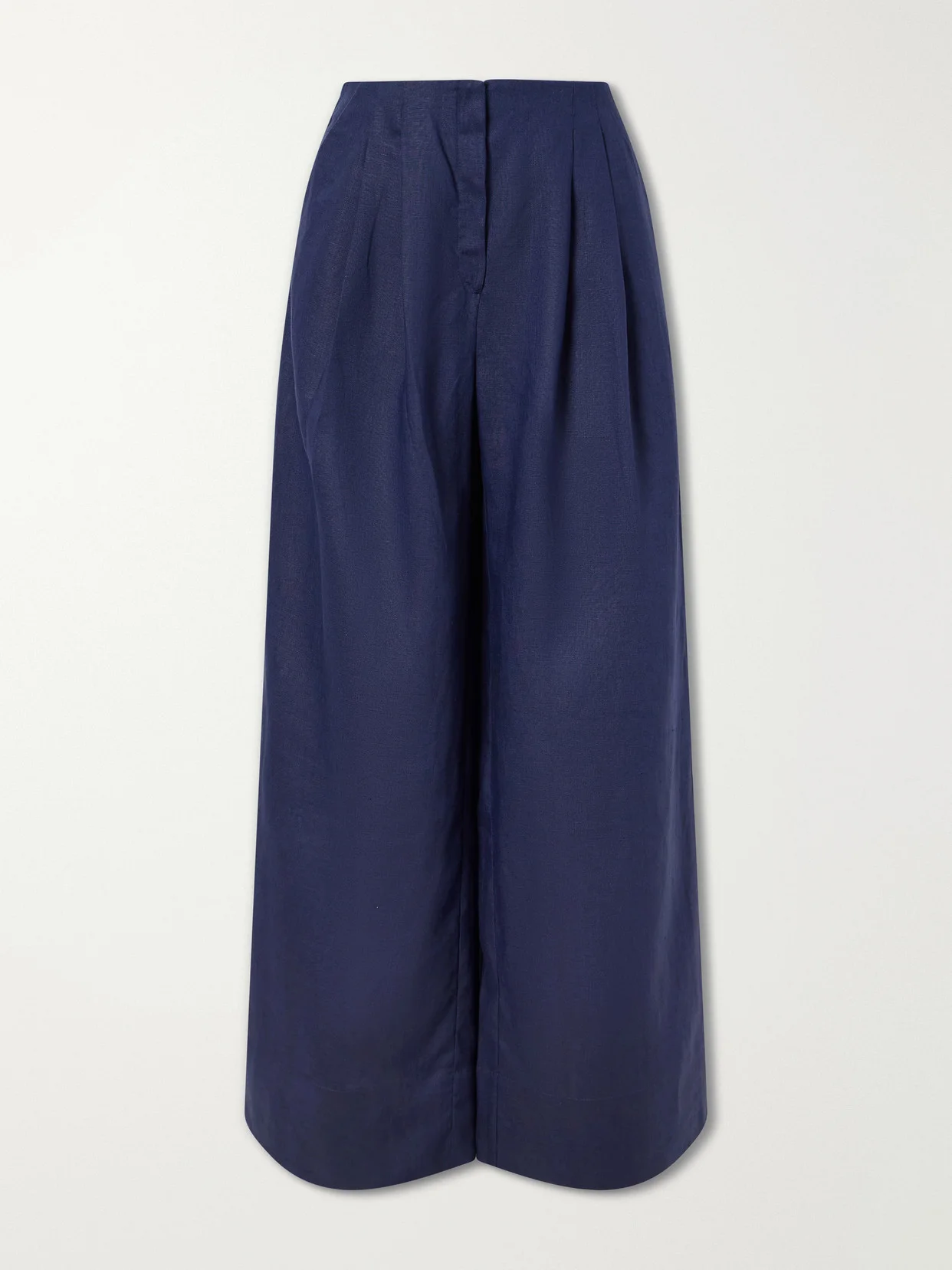Ancestra Linen Wide-leg Pants - 1