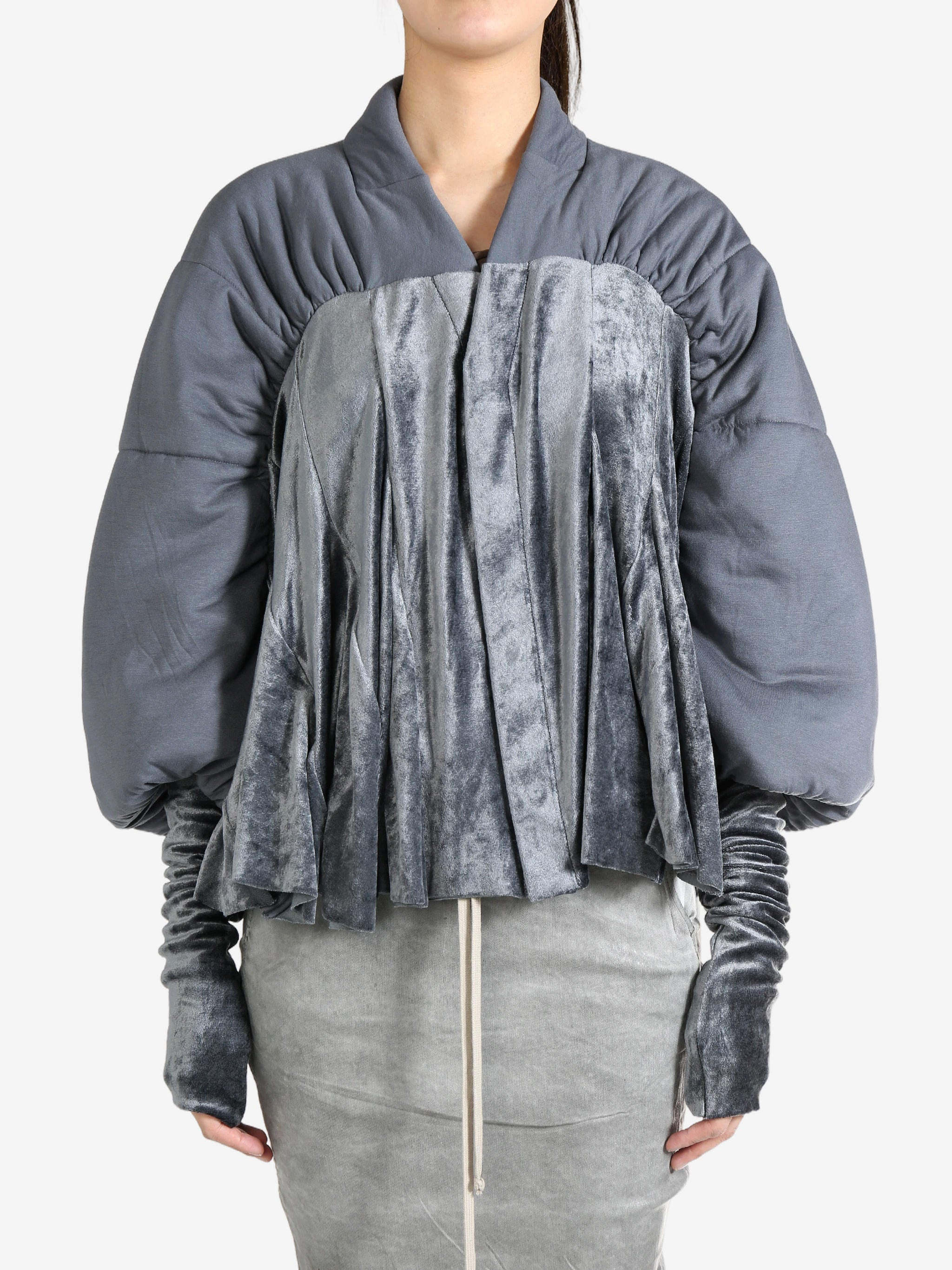 RICK OWENS LILIES - Women Duvetessa Cropped Giacca - 1