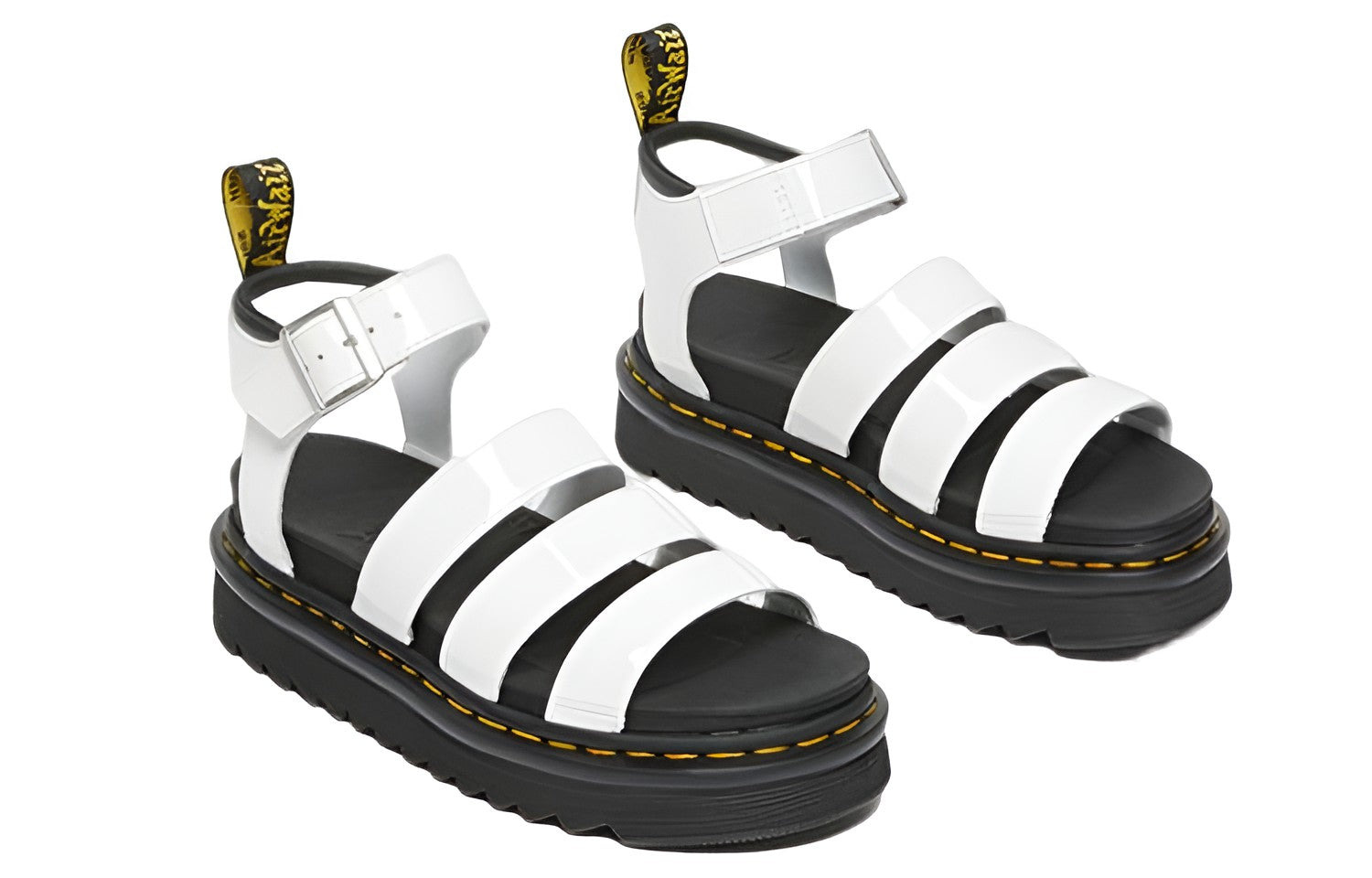 (WMNS) Dr. Martens Blaire 'White' 27304100 - 4