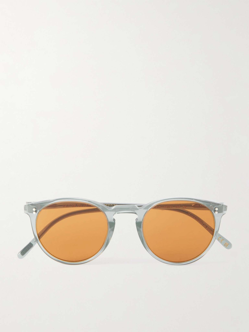 O'Malley Round-Frame Tortoiseshell Acetate Sunglasses 1
