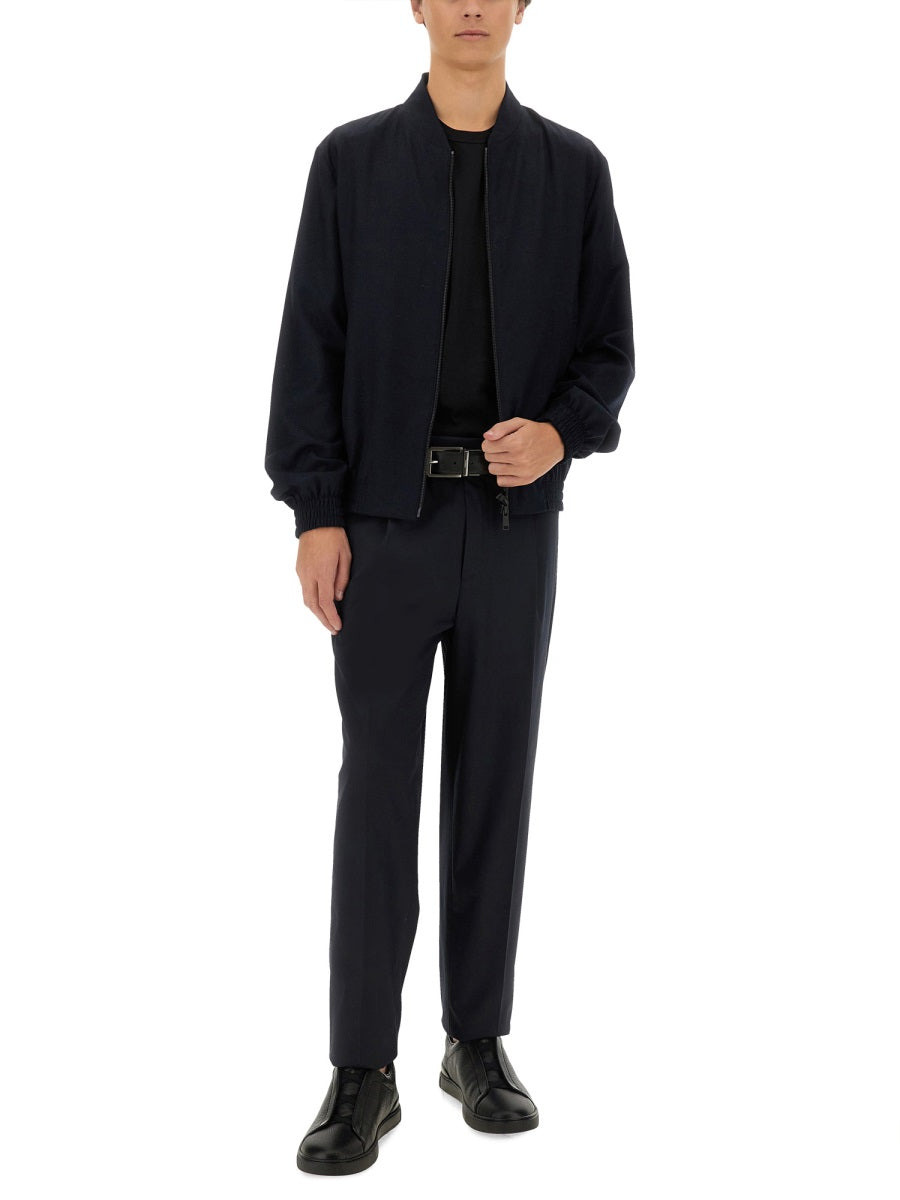 Zegna Men Straight Leg Pants - 2