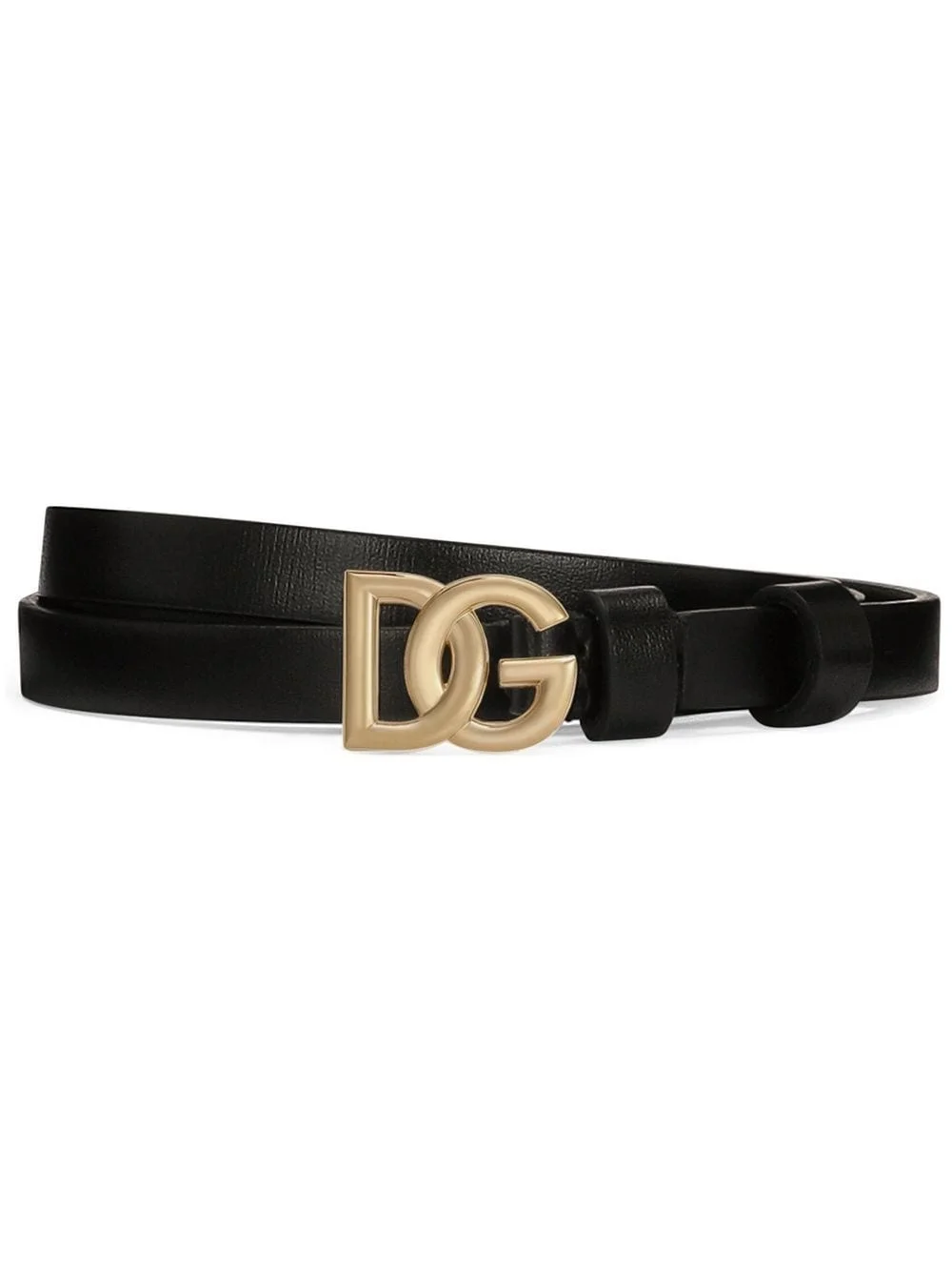 logo-detail leather belt - 1