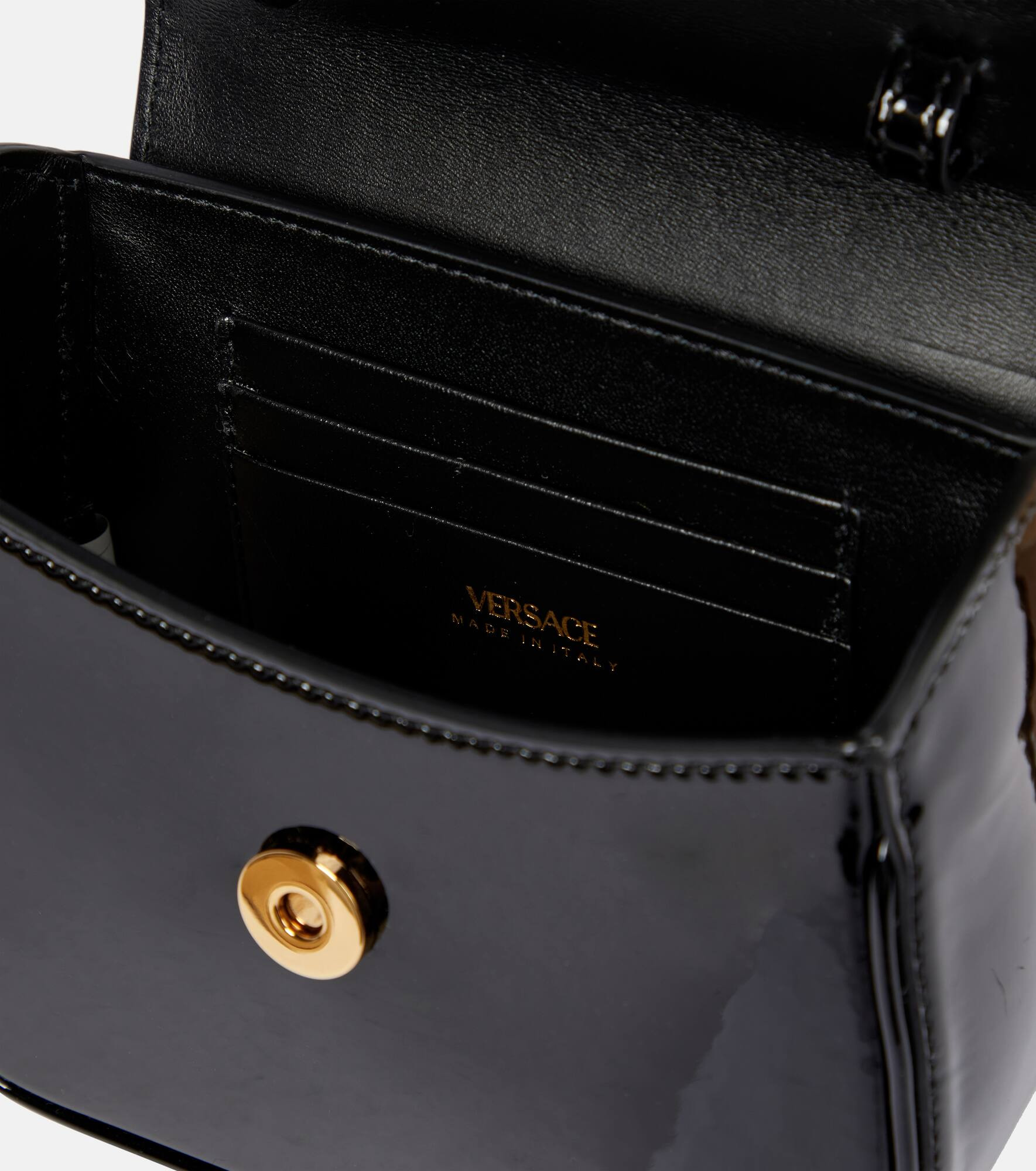 La Medusa mini leather tote - 3