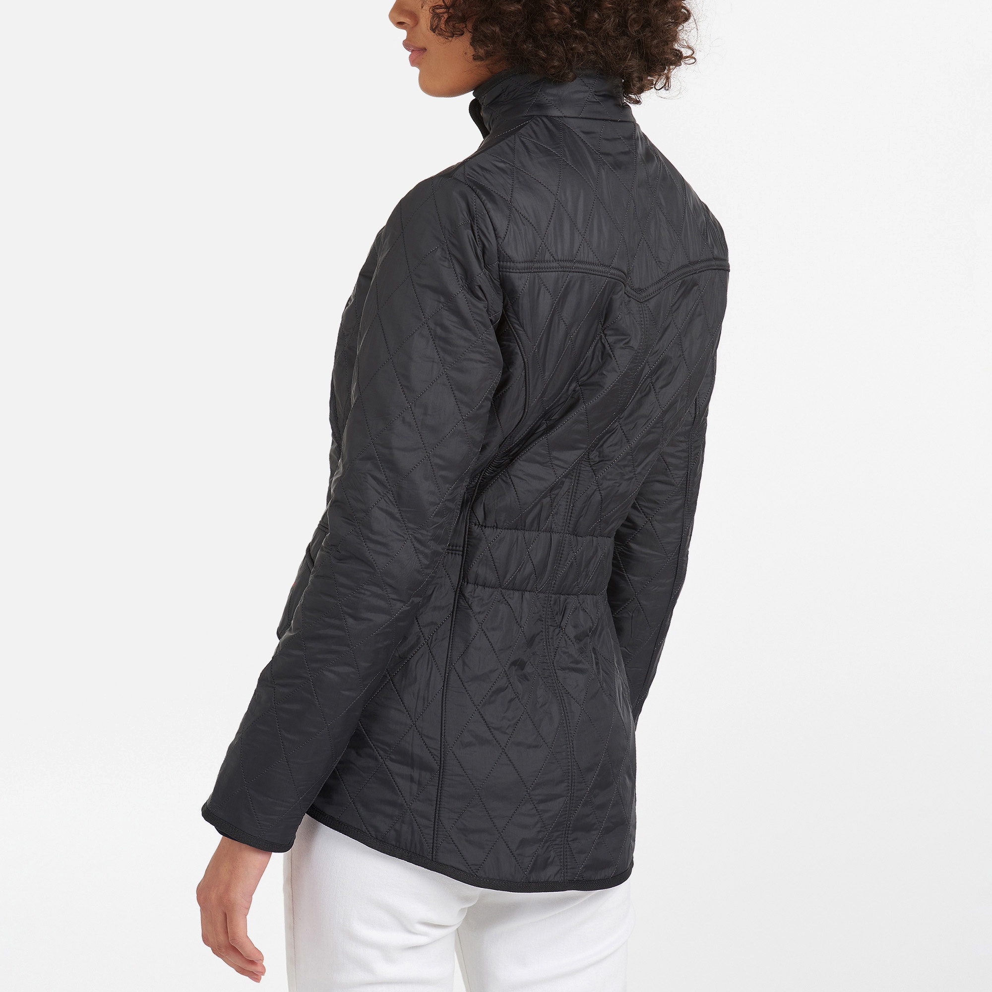 Barbour Women's Cavalry Polarquilt Jacket - Navy - 2